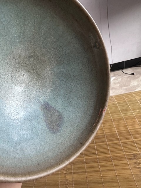 古玩陶瓷元鈞真品鑒賞圖