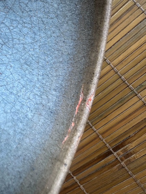 古玩陶瓷元鈞真品鑒賞圖