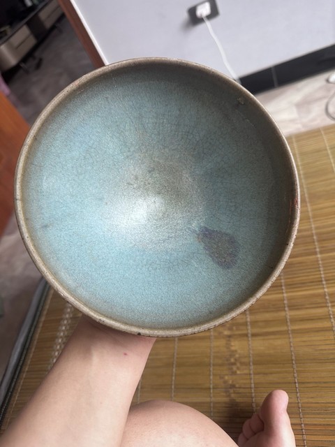 古玩陶瓷元鈞真品鑒賞圖