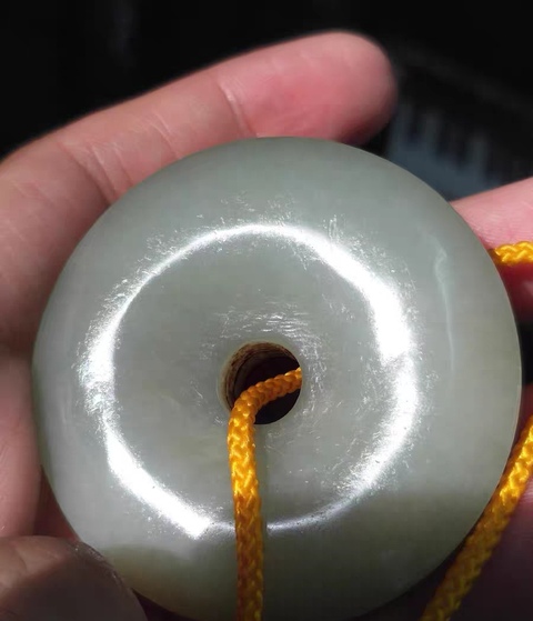 古玩玉器和田玉璧真品鑒賞圖