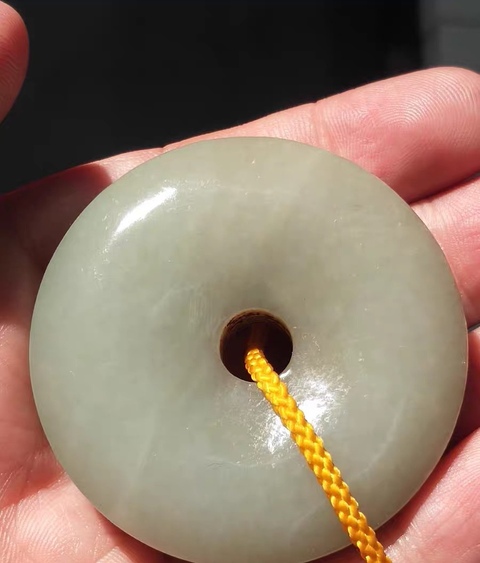 古玩玉器和田玉璧真品鑒賞圖