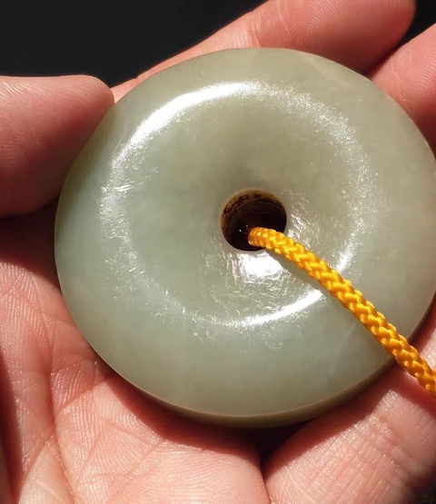 古玩玉器和田玉璧真品鑒賞圖