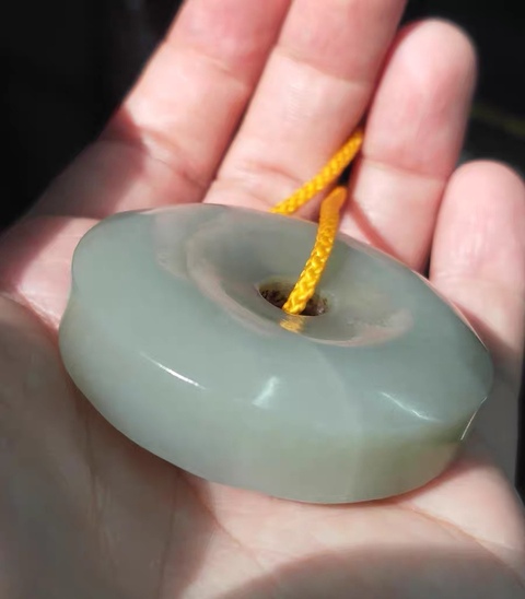 古玩玉器和田玉璧真品鑒賞圖