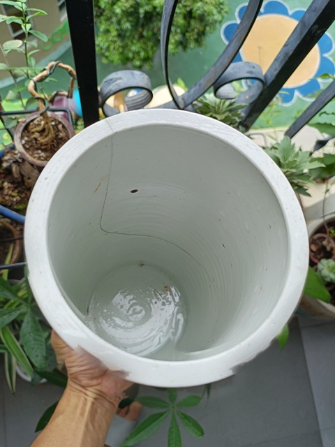 古玩陶瓷民國淺降彩帽筒真品鑒賞圖