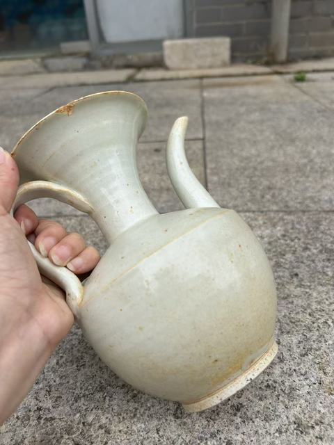 古玩陶瓷青白釉執(zhí)壺真品鑒賞圖