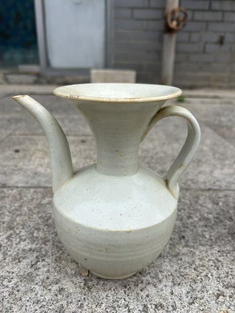 古玩陶瓷青白釉執(zhí)壺真品鑒賞圖
