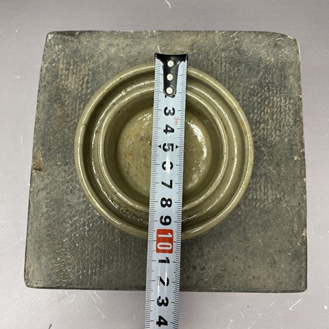 古玩陶瓷青釉盞托真品鑒賞圖