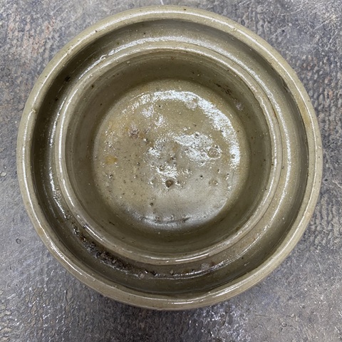 古玩陶瓷青釉盞托真品鑒賞圖