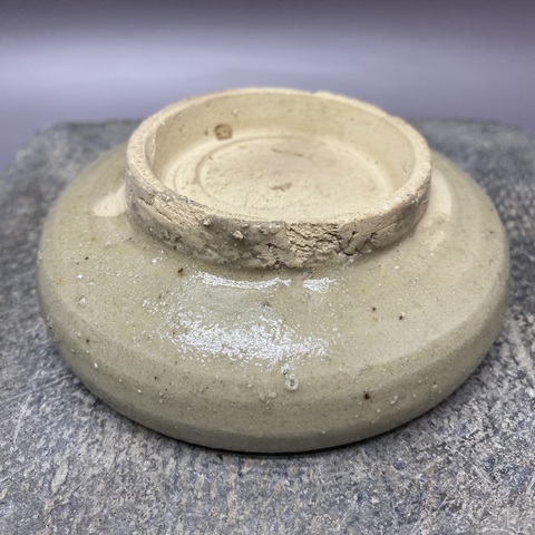 古玩陶瓷青釉盞托真品鑒賞圖
