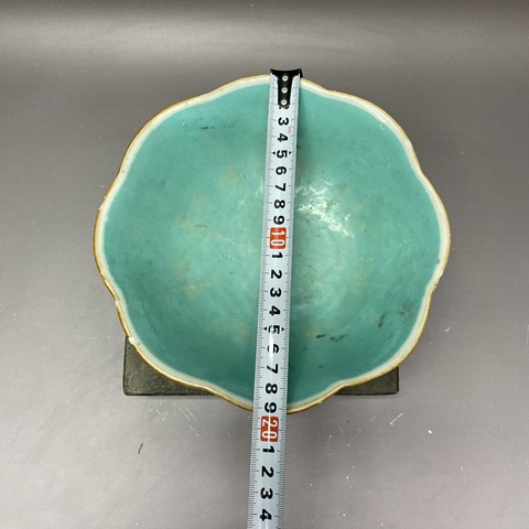 古玩陶瓷冠上加冠粉彩碗真品鑒賞圖