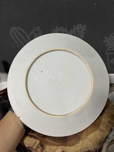 古玩陶瓷青花飛鳴食宿盤拍賣,當前價格550元