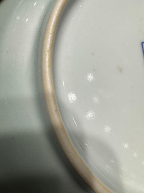 古玩陶瓷冬青釉盤真品鑒賞圖