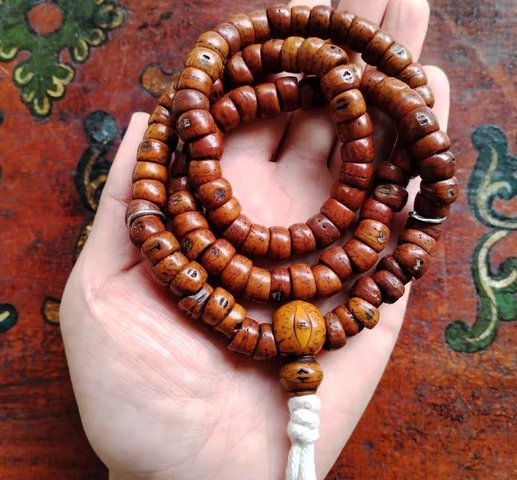 古玩雜項老鳳眼菩提真品鑒賞圖