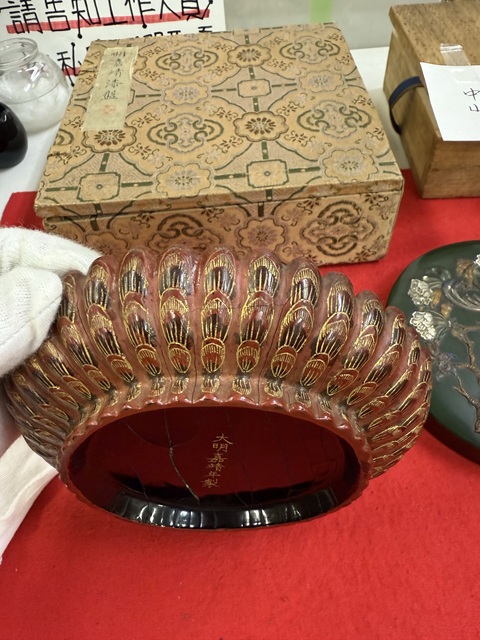 古玩雜項(xiàng)漆盤真品鑒賞圖