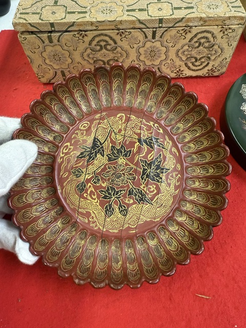古玩雜項(xiàng)漆盤真品鑒賞圖