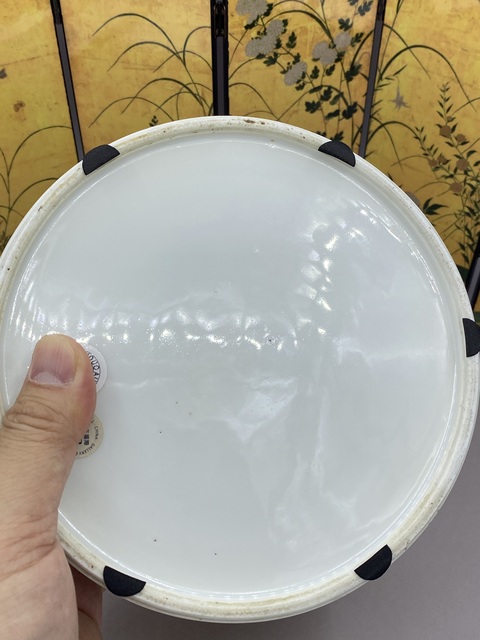 古玩陶瓷粉彩人物故事紋水洗真品鑒賞圖