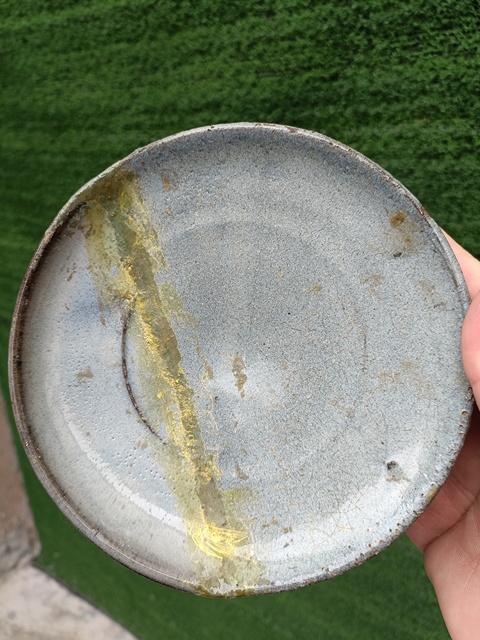 古玩陶瓷罕見精品宋末元早期鈞窯天藍釉圓口洗拍賣，當(dāng)前價格1980元