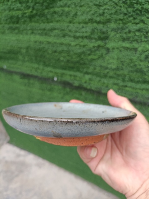 古玩陶瓷罕見精品宋末元早期鈞窯天藍釉圓口洗拍賣，當(dāng)前價格1980元