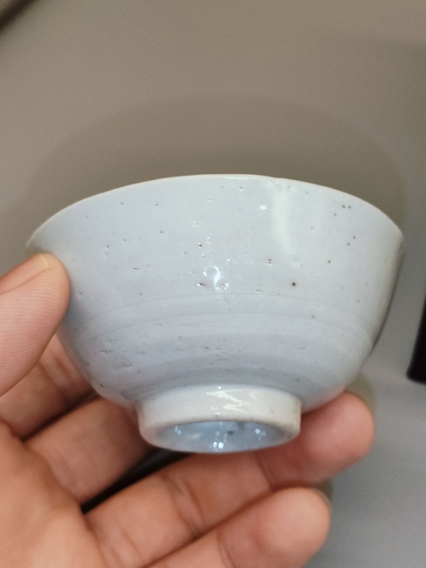 古玩陶瓷民國，白釉茶園拍賣，當前價格199元