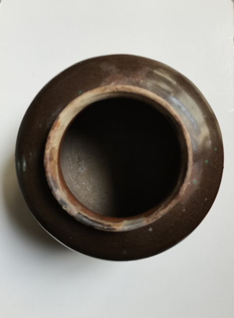 古玩陶瓷茶葉末釉茶入拍賣(mài)，當(dāng)前價(jià)格0元