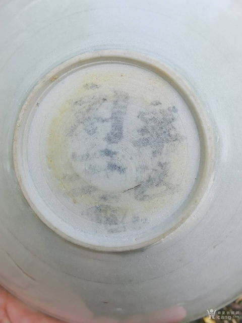 古玩陶瓷青白釉娃娃碗真品鑒賞圖