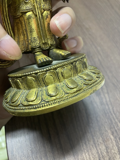 古玩銅器造像真品鑒賞圖