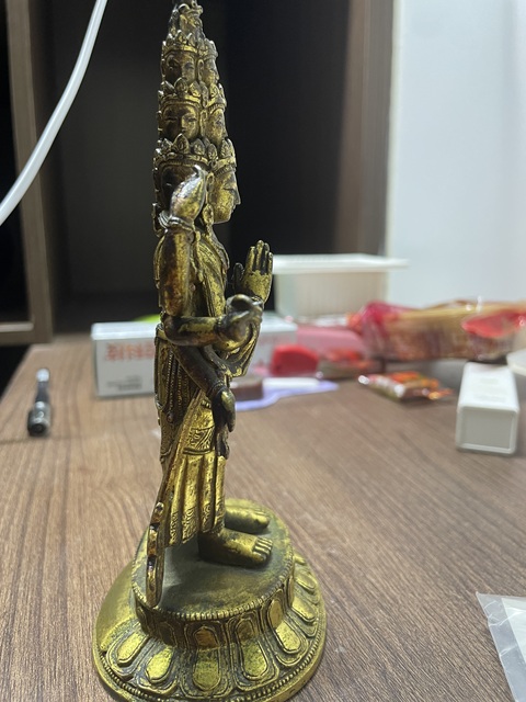古玩銅器造像真品鑒賞圖