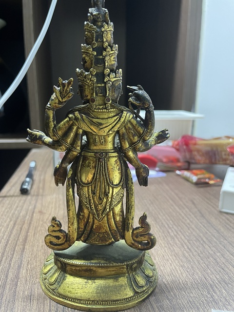 古玩銅器造像真品鑒賞圖