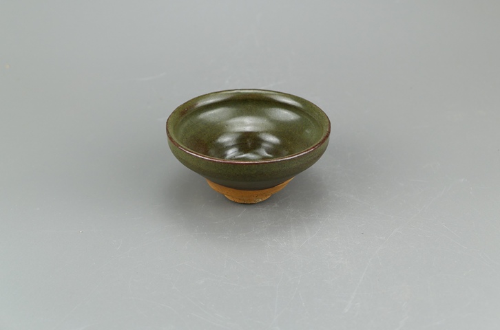 古玩陶瓷吉州窯茶葉末釉茶盞真品鑒賞圖