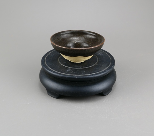 古玩陶瓷南宋.吉州窯褐釉茶盞（高級(jí)茶器）拍賣(mài)，當(dāng)前價(jià)格342元