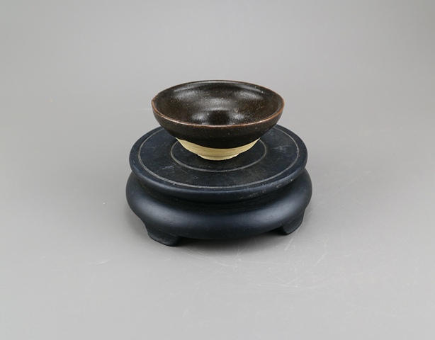 古玩陶瓷南宋.吉州窯褐釉茶盞（高級(jí)茶器）拍賣(mài)，當(dāng)前價(jià)格342元