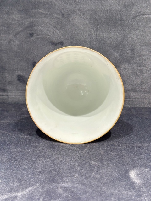 古玩陶瓷無雙譜杯真品鑒賞圖