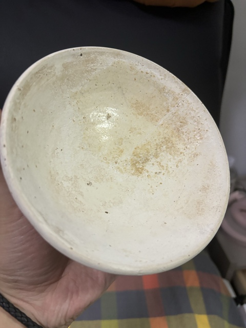 古玩陶瓷唐·鞏義窯白釉盞拍賣，當前價格268元