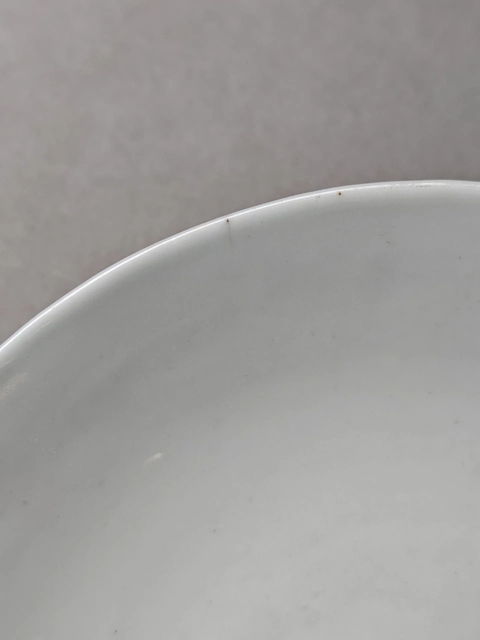 古玩陶瓷清晚期 粉彩花卉紋碗真品鑒賞圖