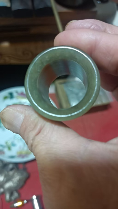 古玩玉器清代和田玉扳指拍賣，當前價格2222元