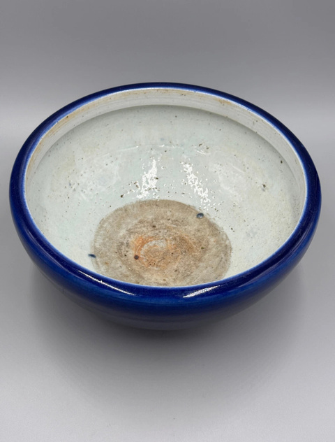 古玩陶瓷霽藍釉香爐真品鑒賞圖