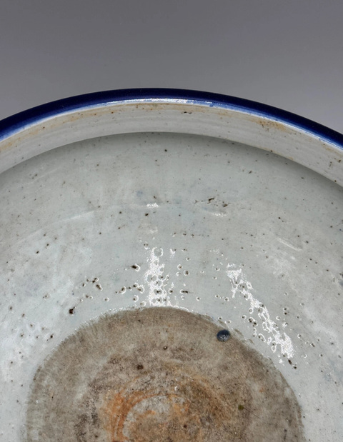 古玩陶瓷霽藍釉香爐真品鑒賞圖