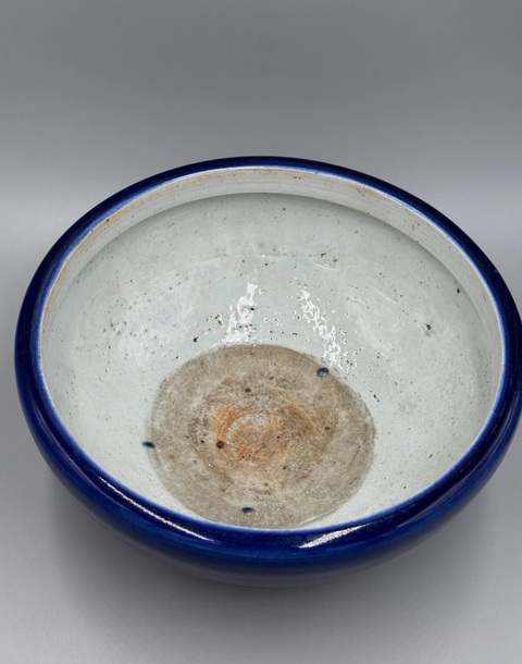 古玩陶瓷霽藍釉香爐真品鑒賞圖