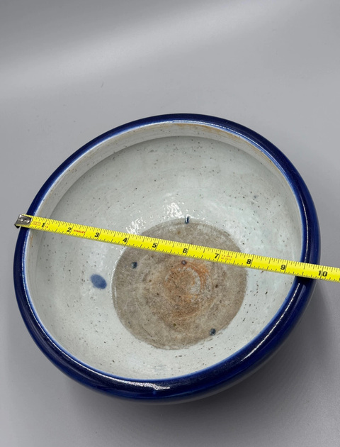 古玩陶瓷霽藍釉香爐真品鑒賞圖