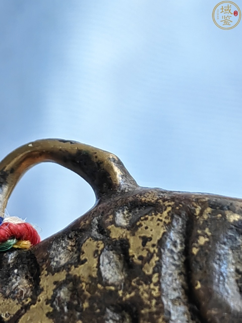 古玩銅器清代銅魚掛飾真品鑒賞圖