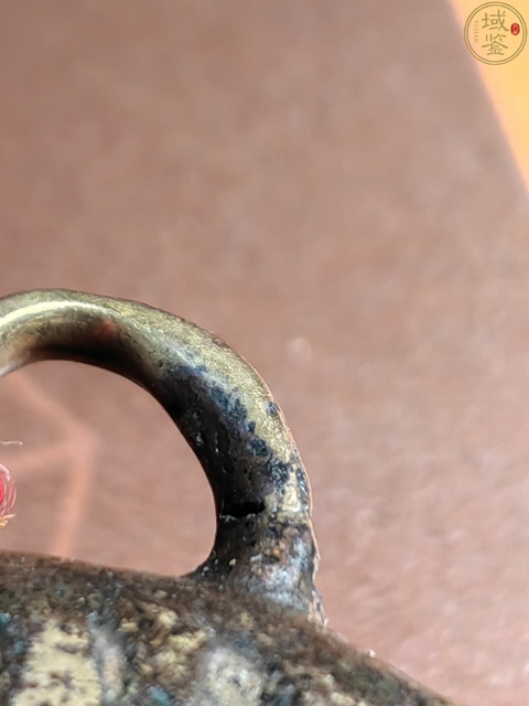 古玩銅器清代銅魚掛飾真品鑒賞圖