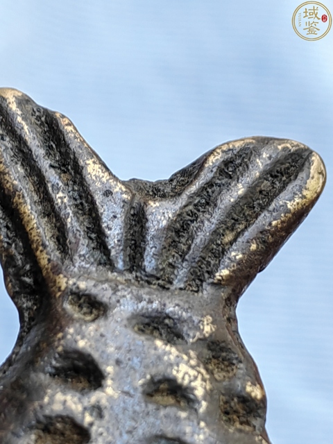 古玩銅器清代銅魚掛飾真品鑒賞圖