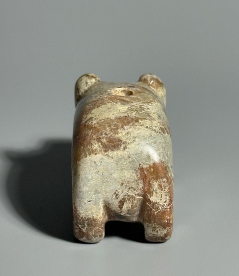 古玩玉器仿古做舊玉熊真品鑒賞圖