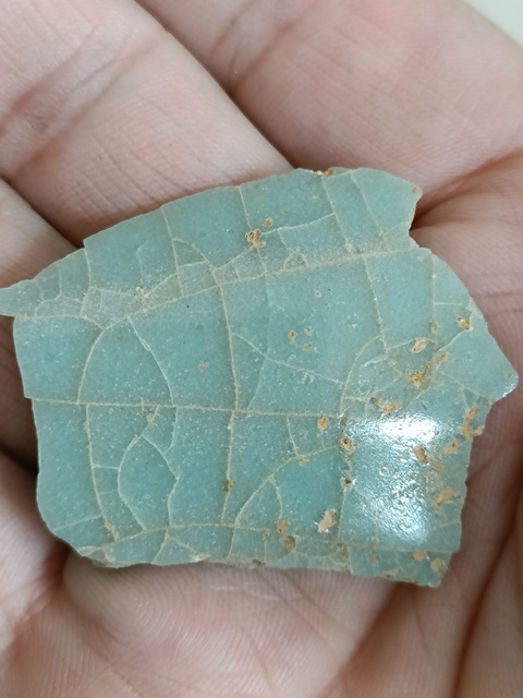 古玩陶瓷龍泉官標本真品鑒賞圖