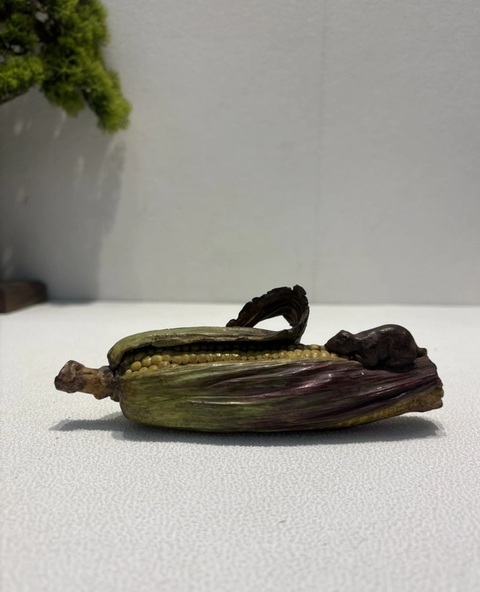 古玩陶瓷仿生瓷塑真品鑒賞圖