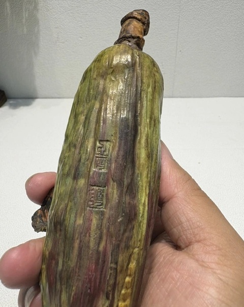 古玩陶瓷仿生瓷塑真品鑒賞圖