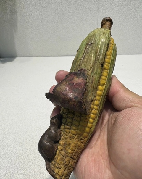 古玩陶瓷仿生瓷塑真品鑒賞圖