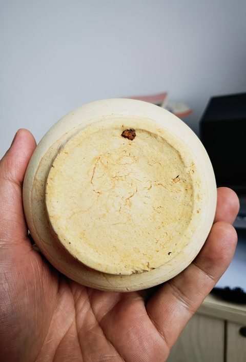 古玩陶瓷白吉州刻月影梅罐真品鑒賞圖