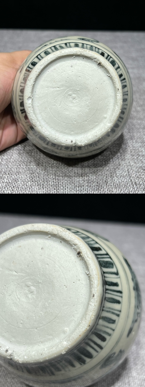 古玩陶瓷青花高士圖罐拍賣,當前價格2650元