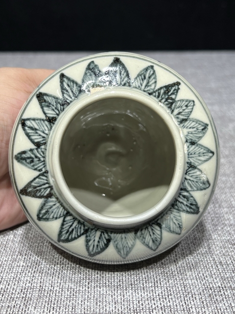 古玩陶瓷青花高士圖罐拍賣,當前價格2650元